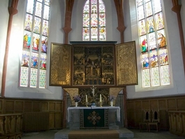 Altar in der Meißner Frauenkirche